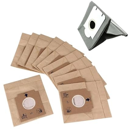 11 Bolsas De Filtro For Aspiradora Electrolux, Compatibles con Modelos Z2347, Z3347, ZE2248, Z2015, Z2020, Z2241B, Z2242, Z5628, Z5650, Z5925, Z6350 Y Z7510.