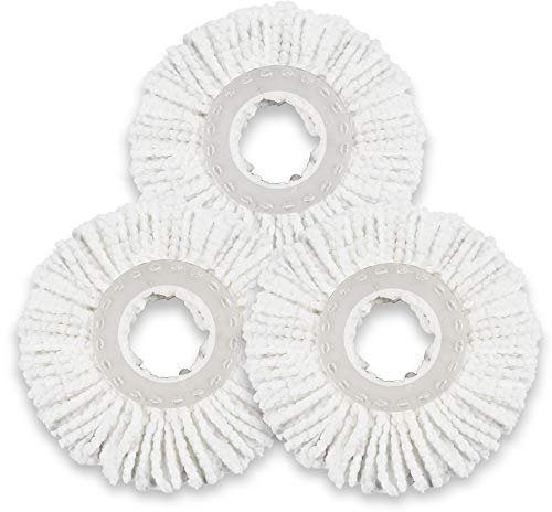 Masthome 3PCS Replacement Mop Microfiber Head Refill Only Suit for 360° Spin Mop and Bucket B07BFS9J8S
