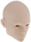 Toygogo Weibliche Puppenkopf Kopf Sculpt Modell Körperteile für 1/ 6 Puppen DIY Zubehör