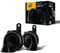 HELLA Fanfare - OE-CONNECT HORN TE26 SET - 12V - 110dB(A) - Frequenzbereich von: 400Hz - Frequenzbereich bis: 500Hz - Hochton/Tiefton - elektrisch - Gehäusefarbe: schwarz - Menge: 2 - 3FH 012 010-121