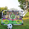 88CM Kids Football Goal Target Football Training Soccer Goal Football Training Game Aid