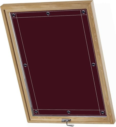 AIYOUVM Verdunkelung dachfenster Zimmer bleibt kühler, Rollos für Dachfenster Ohne Bohren Rollo für Dachfenster Ohne Bohren zur Verglasung von Fenstervorhängen 52x96cm