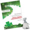 happylandgifts® Premium | Echte Sternschnuppe als GLÜCKSBRINGER | Personalisierte Urkunde mit Wunschname und persönlicher Widmung | Glück | Geschenk