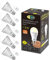 CLAR - Lampadina Ricaricabile 15W, Lampadina a Batteria, Lampade senza Corrente, Lampadina senza Corrente, Luci per Gazebo mercatini, Senza USB (Pack 5)
