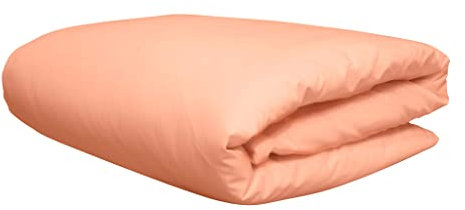 Housse de couette bébé rose poudré 100% coton biologique 80x120