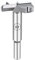 Forstner Drill Bit, 32mm Tungsten Steel Wood Boring Bit, Round Shank Tools, Hole Saw Cutter for Woodworking