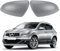 Auto Spiegelkappen, Ersatz für Nissan Qashqai 2007–2014 strukturierte schwarze Außenspiegelabdeckungen, 1 Paar links und rechts