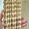 Jolan Rideaux De Porte en Perles,Rideau De Porte Perles Bois Naturel,Panneaux De Séparation De Décoration,Rideaux Anti Mouche Suspendue,Rideaux en Perles Brins Faits À La Main,W×H-40strands(80×210cm)