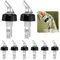 8 Stück Flaschenausgieße, 2cl Bottle Pour Spout, Auto-Pour Ausgießer, Spirituosen Dosierhilfe, Pourers Dispenser, Bar Portionierer, Dosierhilfe Ausgiesser Für Wein, Schnaps, Cocktails