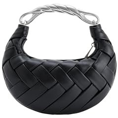 JW PEI Damen Orla Handtasche - Flecht Schwarz