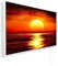 Könighaus Bild Infrarotheizung – Strahlende Wohlfühlmomente – TÜV SÜD - 5 Jahre Garantie - 1200 Watt - Infrarot Wandheizung (Motiv: Sonnenuntergang)