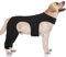 Hjyokuso Genesungsanzug für Hunde, Chirurgie-Anzug, Operationsanzug, Leckmanschette, Hinterbeinschutz, Ellenbogenschutz, Hundehülle zum Verhindern von Lecken