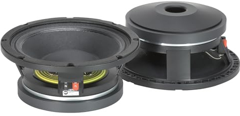 RCF L10750YK - Woofer Pro a basso medio da 10 pollici, 350 W Rms, picco da 700 W, fibra di vetro da 3 pollici all'interno, bobina vocale in rame esterno da 8 ohm a forma di M
