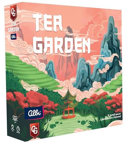 Capstone Games | Tea Garden | Board Game | Ages 12+ | 2-4 Players | 90-120 Minutes Playing Time