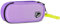 Seven Portapenne Scuola Round Plus, Viola, Astuccio Ovale Con Elastici e Tasca Per Penne, Matite e Accessori, Astuccio Zaino Scuola, Scuola Media e Superiore, Ragazza