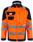 Generisch CraftGear Warnschutzjacke – Arbeitsjacke Hohe Sichtbarkeit und maximaler Schutz - XL, Regular, Orange