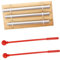 Vaguelly Dreiklang-glockenspiel Glocken Musikinstrument Für Meditation Yoga Klassenzimmermanagement