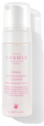 Cosmed Gentle Foaming Cleanser – Sanfter Reinigungsschaum für empfindliche & zu Rötungen neigende Haut – Schonende Reinigung ohne Austrocknen – Duftfrei & dermatologisch getestet – 150 ml
