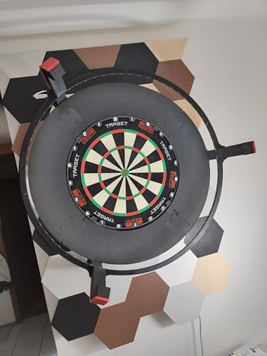 Generisch AUTODARTS DIY Kit - Camera Mount, LED Ring & Raspberry Pi Holder | 5 Variants for Standard Dartboards (Complete Set: 3D Printing + LED + Cameras + Raspberry Pi)
