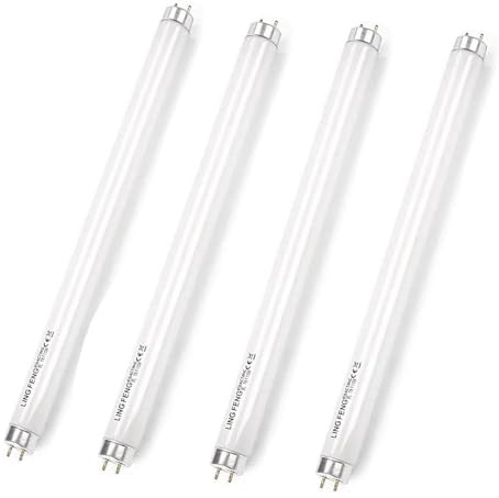 Générique Leuchtstoffröhren, 15 W, 450 mm, energiesparend, Sockel G13, Kaltweiß T8 4000 K, ideal für Küche, Bad und Schrank, 450 mm, 15 W, 4 Stück