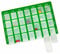Pflegehome24® Arzneikassette Pillenbox Pillendose, Grün 7-Tage, 1 Woche