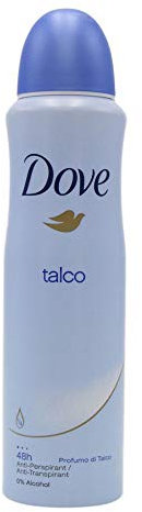 12x Dove talco Talc talkum anti traspirant deospray deo spray deodorant 150ml