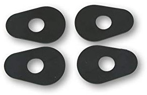 SHIN YO Montageplatten INDY SPACER für div. YAHMAHA, Set (Black)