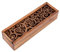 Zerodis Holz Federmäppchen Box Hollow Pen Halter Schreibtisch Veranstalter Student School Office Geschenkbox(#1)