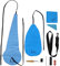 Dilwe 10 in 1 Saxophon Pflege Kit, Saubere Tuch Mundstück Pinsel Cork Grease Gürtel Mini Schraubendreher, Spielzubehör