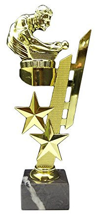 RaRu Billard-Pokal (Sternenhalter) mit Ihrer Wunschgravur