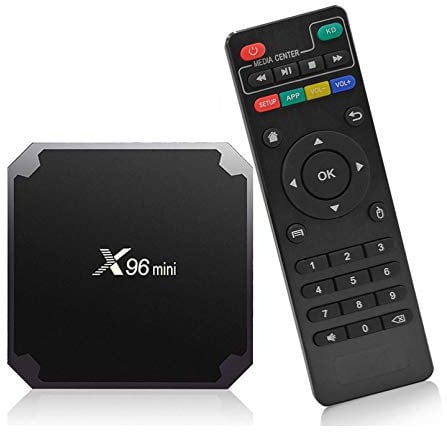 X96 Mini Android TV Box, Android 10.0 Puersit 4K Media Player Smart TV Box mit Allwinner H313 Quad-Core chipset 2GB/16GB H.265 unterstützt 3D BT WiFi 5.8G
