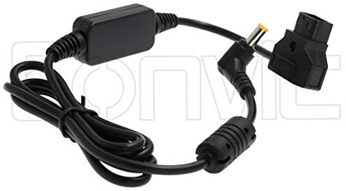 Eonvic Dtap Transformateur 14 V ou 16 V vers DC 12 V Câble d'alimentation pour caméscope Sony PXW FS7 FS5