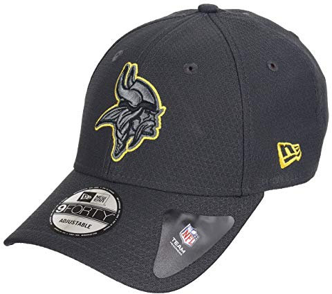 New Era Minnesota Vikings NFL Hex Era Graphite 9Forty Cap - One-Size