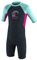 O';Neill Toddler Reactor 2mm Reißverschluss hinten Shorty Neoprenanzug Slate Berry Seaglass - UV-Sonnenschutz und SPF-Eigenschaften-Berry-6 Jahre