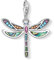 Thomas Sabo Damen Charm-Anhänger Libelle Charm Club 925 Sterling Silber 1757-964-7