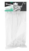 Bradas TS1136150N Serre-câbles Transparent 100 pièce(s) - Serres-câbles (Transparent, 1 tête(s), CE, PAHs, 15 cm, 3,6 mm, 100 pièce(s))