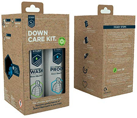 Storm Ultimate Down Care Kit for Cleaning and Waterproofing