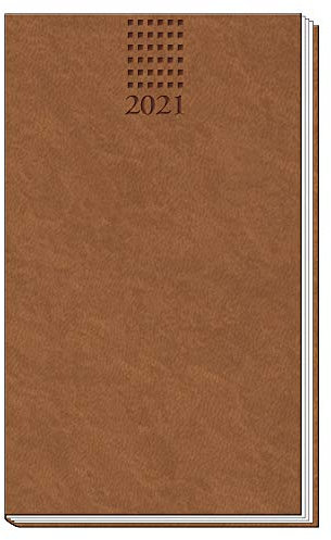 Trötsch Taschenterminer 2021 Braun: Soft Touch (Taschenkalender)