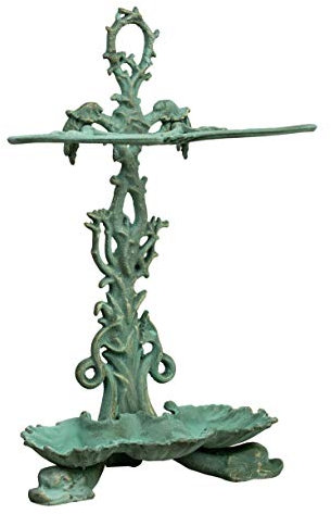 Biscottini umbrella stand 53x23x76cm | Made in Italy umbrella holder | cast iron umbrella stand for hallway