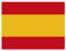 Artimagen - Pegatina Rectángulo con la Bandera España (60x40 mm.)