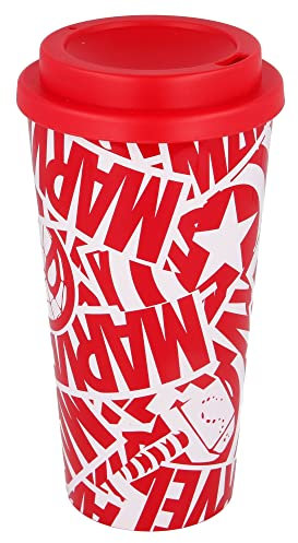 Stor Vaso de café para Llevar Reutilizable de 520 ml de Los Vengadores - Marvel