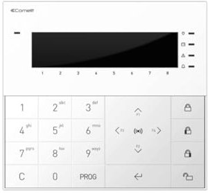 Comelit VEDOKPR Tastiera LCD con RFID per CENTRALI Vedo