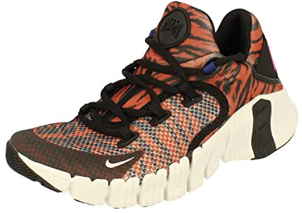 NIKE Womens Free Metcon 4 Trainers DJ8655 Sneakers Shoes (UK 2.5 US 5 EU 35.5, Black phanton Burnt Sunrise 018)