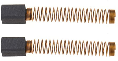 ECSiNG 4Pcs Carbon Brushes Replacement Compatible with BLACK & DECKER KR70 Motor Carbon Brushes Power Tools Accessories 6.3x6.3x11mm
