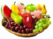 Tenorbass 12 Stück künstliche Früchte, künstliche Früchte Set, Simulation Obst für zu Hause, Simulation Obst Requisiten, Fake Apfel, Banane, Traube, Wassermelone, Pfirsich, Mango, Birne