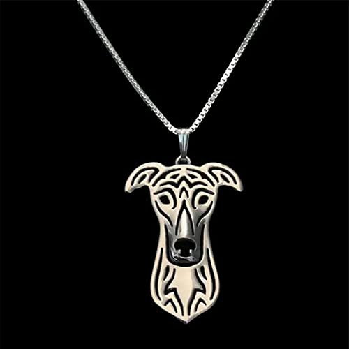 Halskette Anhänger Schmuck Mode Frauen Schmuck Haustier Hund Halsketten Windhund Anhänger Halsketten Weihnachten Geburtstag Partei Geschenk