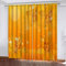 Blickdichte Vorhänge Kinderzimmer 3D Orange Lilien Thermovorhang Kälteschutz Gardinen Mit Ösen Vorhang Wärmeisolierend 140x200 cm Verdunklungsvorhänge Wohnzimmer Schlafzimmer Modern