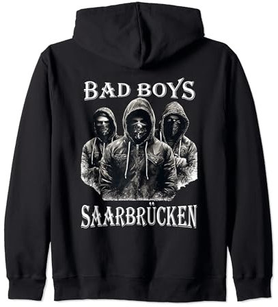 Saarbrücken TShirt Saarbrückener Ultras Bad Boys Saarbrücken Kapuzenjacke