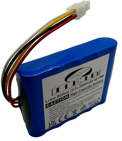 Batterie Li-ion de qualité supérieure pour Husqvarna 5895862-01 - 18,5 V - 48,1 Wh - Batterie non d'origine - Alternative de qualité supérieure