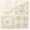 Smart Tiles Klebefliesen Küche und Bad – Vintage Beige, Fliesenaufkleber 3D, Küchenrückwand Selbstklebend, Wandpaneele, 5 Fliesen (22,86x22,86 cm), Einfach zu Montieren, Wasserfest, Made in Kanada